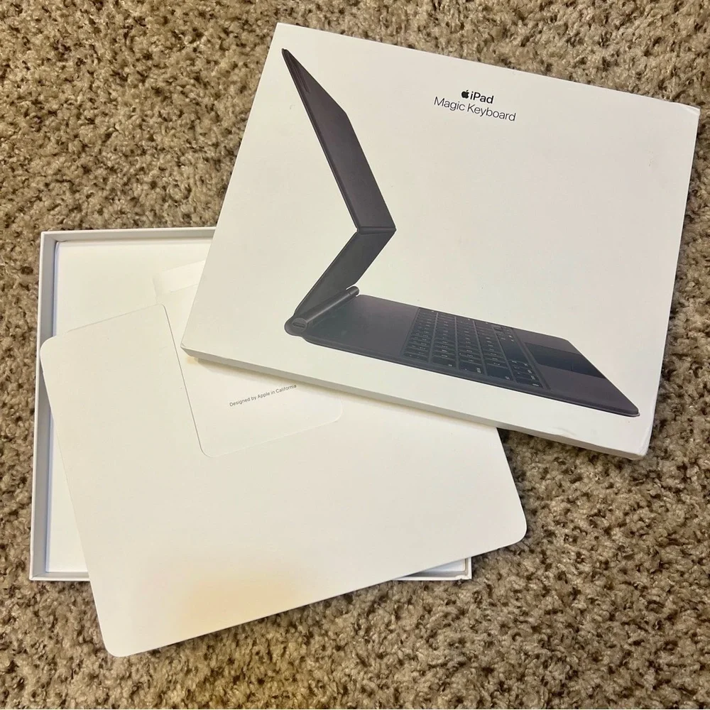 EMPTY Apple BOXES Bundle - IPad Pro, Apple Pencil, IPad Magic Keyboard boxes